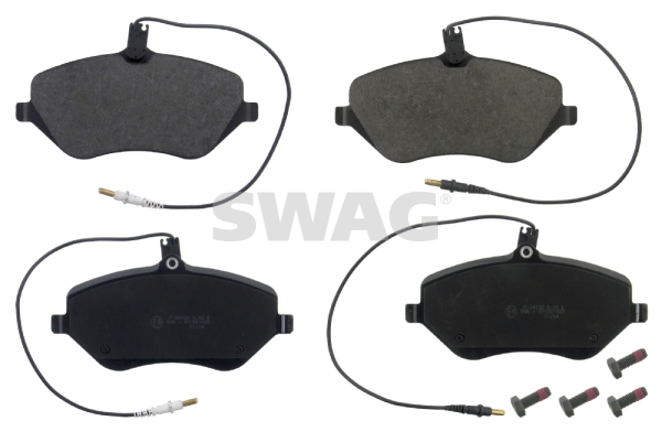 set placute frana,frana disc 64 91 6829 SWAG
